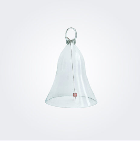 Large Clear Glass Bell