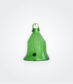 Medium Green Glass Bell